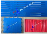 Het Trillende Scherm van Shaker Screen Pu van de polyurethaanschalie voor Mijnbouwmateriaal